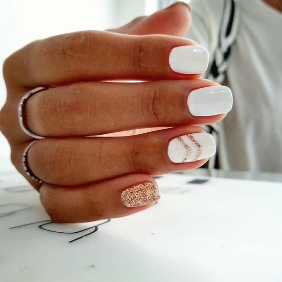 Manicure for square nails: 32 design ideas and colors for square nails